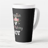 誕生日 カフェラテマグ (右アングル)