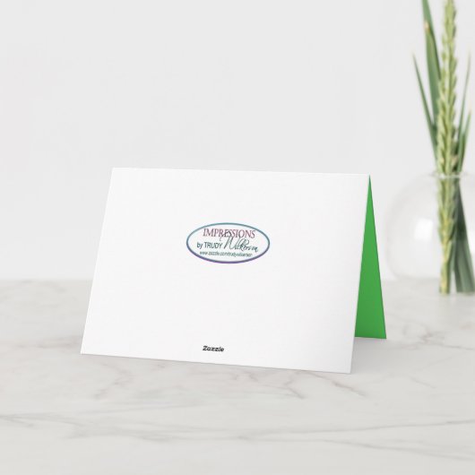 誕生日,カメカラフル万華鏡のように千変万化するパターンコレクション カード (裏面)