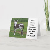 *誕生日*カードの1つではな楽しむいでください。 カード (正面)