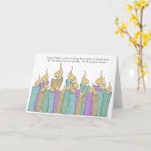 誕生日 カード (黄色い花)