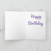 誕生日 カード (内部)