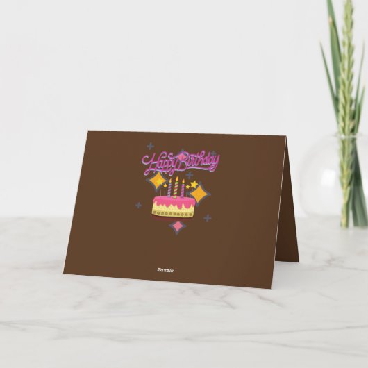 誕生日 カード (裏面)