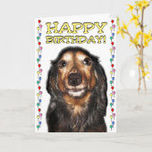 誕生日 カード (黄色い花)