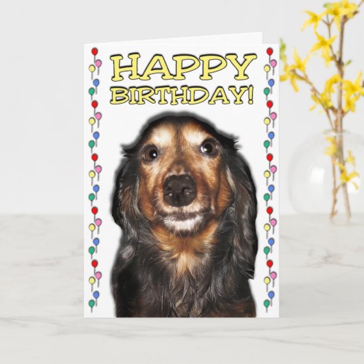 誕生日 カード (黄色い花)