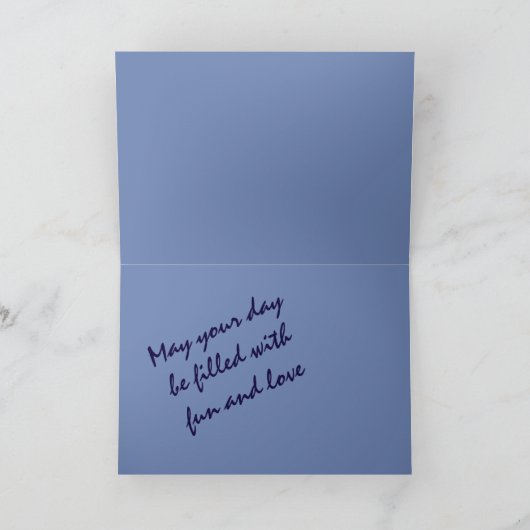 誕生日 カード (内部)