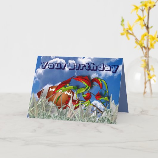 誕生日 カード (黄色い花)