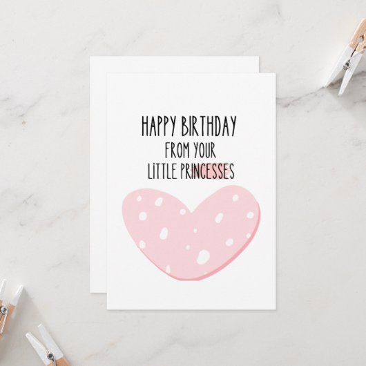  誕生日  カード (正面/裏面インサイチュ)