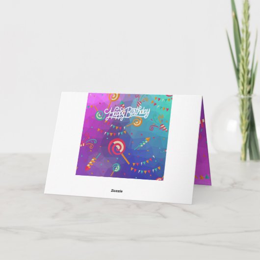 誕生日 カード (裏面)