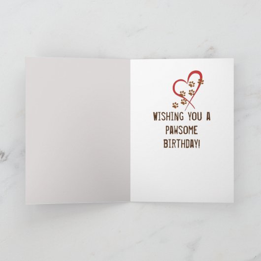 誕生日 カード (内部)