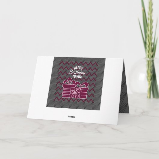 誕生日 カード (裏面)