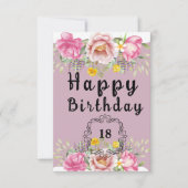 誕生日 カード (正面)