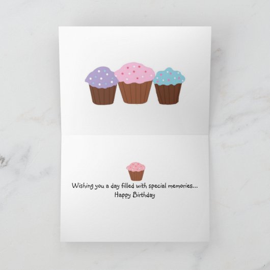 誕生日 カード (内部)