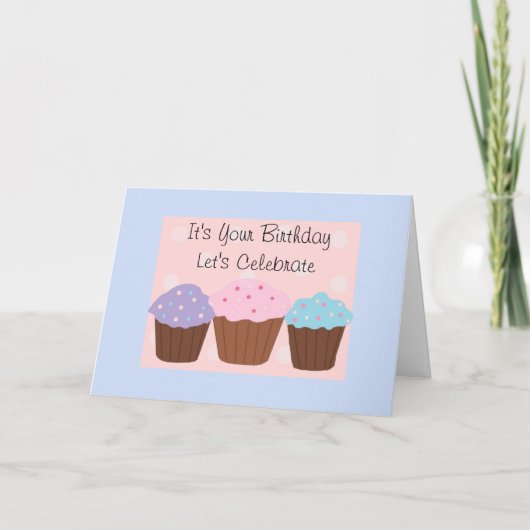 誕生日 カード (正面)