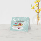 誕生日 カード (黄色い花)