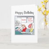 誕生日 カード (黄色い花)