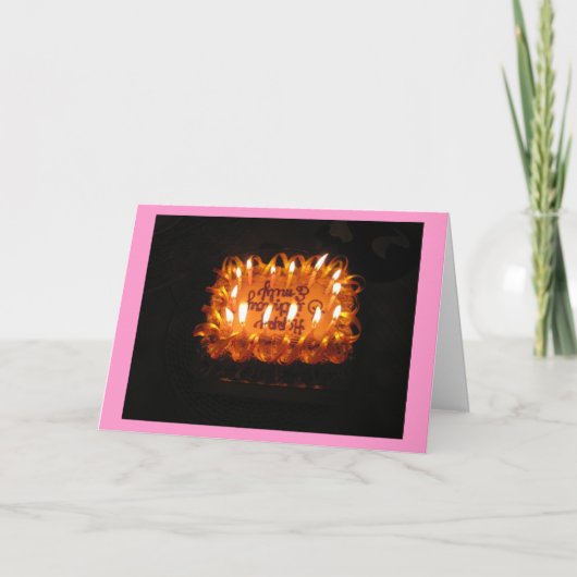 誕生日 カード (正面)