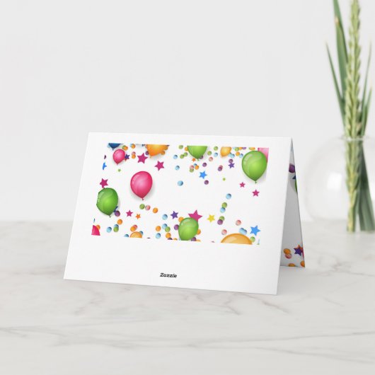 誕生日 カード (裏面)