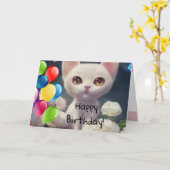 誕生日 カード (黄色い花)