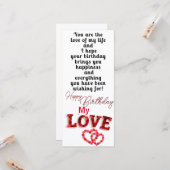 誕生日 カード (正面/裏面インサイチュ)