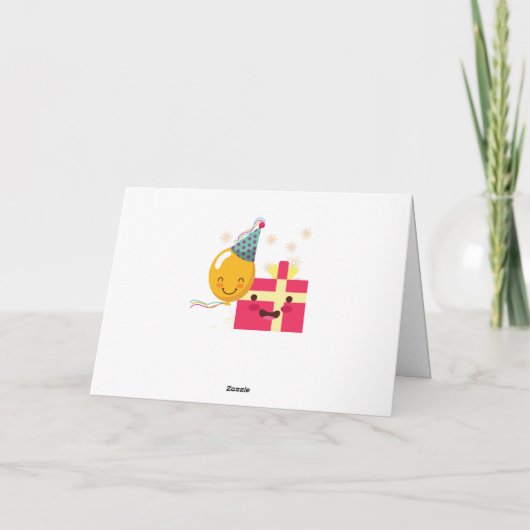 誕生日 カード (裏面)