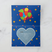 誕生日 カード (内部)