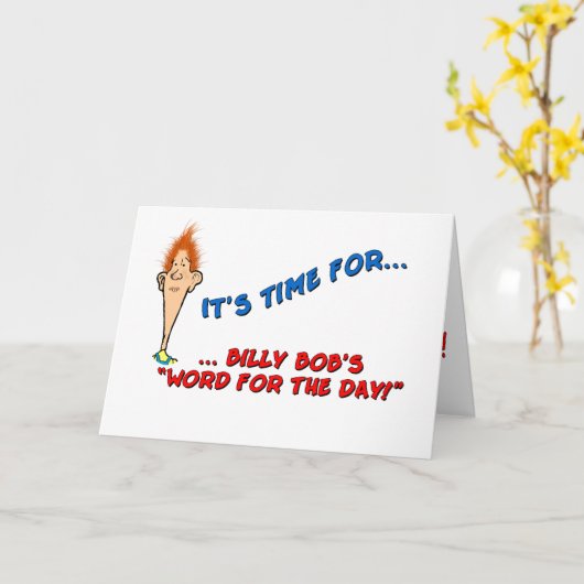 誕生日 カード (黄色い花)