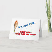 誕生日 カード (正面)