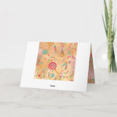 誕生日 カード (裏面)