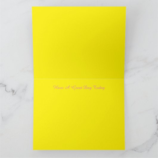 誕生日 カード (内部)