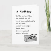 誕生日 カード (正面)