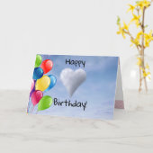 誕生日 カード (黄色い花)