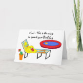 誕生日 カード (正面)