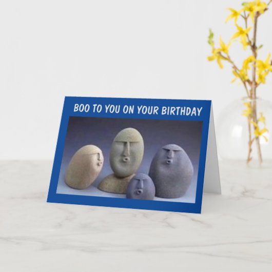 **誕生日** カード (黄色い花)