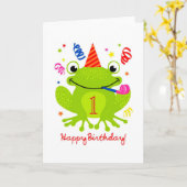 誕生日 カード (黄色い花)