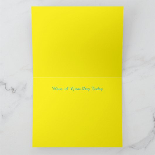 誕生日 カード (内部)