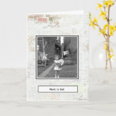 誕生日 カード (黄色い花)