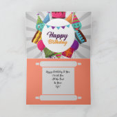 誕生日 カード (内部)