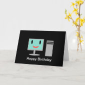 誕生日 カード (黄色い花)