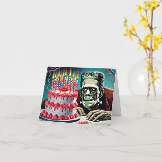 誕生日 カード (黄色い花)