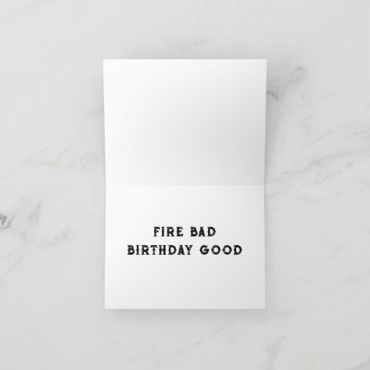 誕生日 カード (内部)