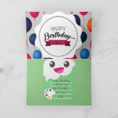 誕生日 カード (内部)