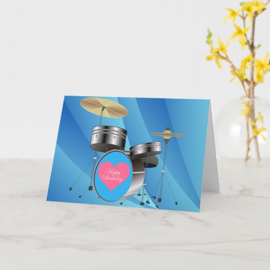 誕生日 カード (黄色い花)