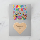 誕生日 カード (内部)