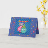 誕生日 カード (黄色い花)