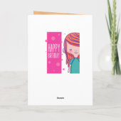 誕生日 カード (裏面)