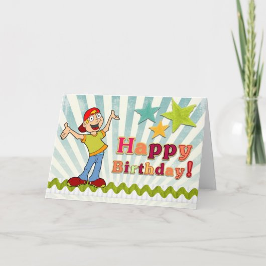 誕生日 カード (正面)