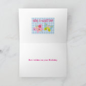 誕生日 カード (内部)