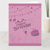 誕生日 カード (正面)