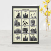 誕生日 カード (黄色い花)