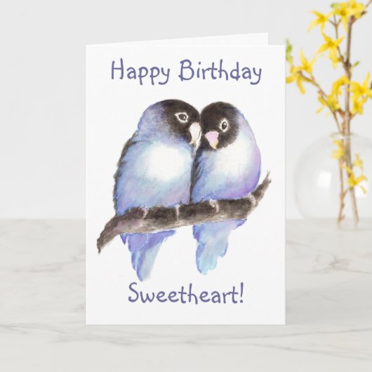 誕生日!カード カード (黄色い花)